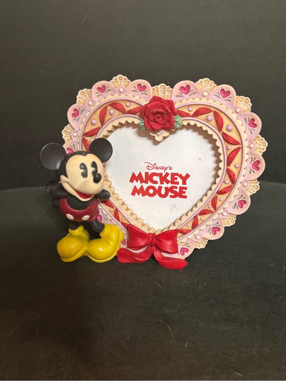 Disney’s Vintage Mickey Heart Picture Frame